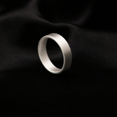 Slatte Matt Band Ring