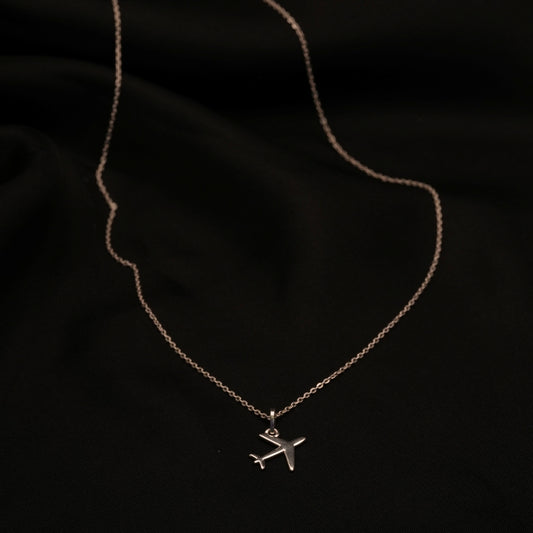 YOLO Airplane Pendant - 925 Silver Airplane Pendant