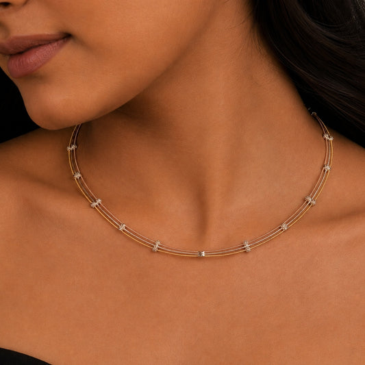 Trinity Choker - Signature 925 Silver Choker